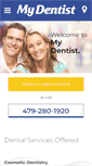 Mobile Screenshot of mydentistrussellville.com